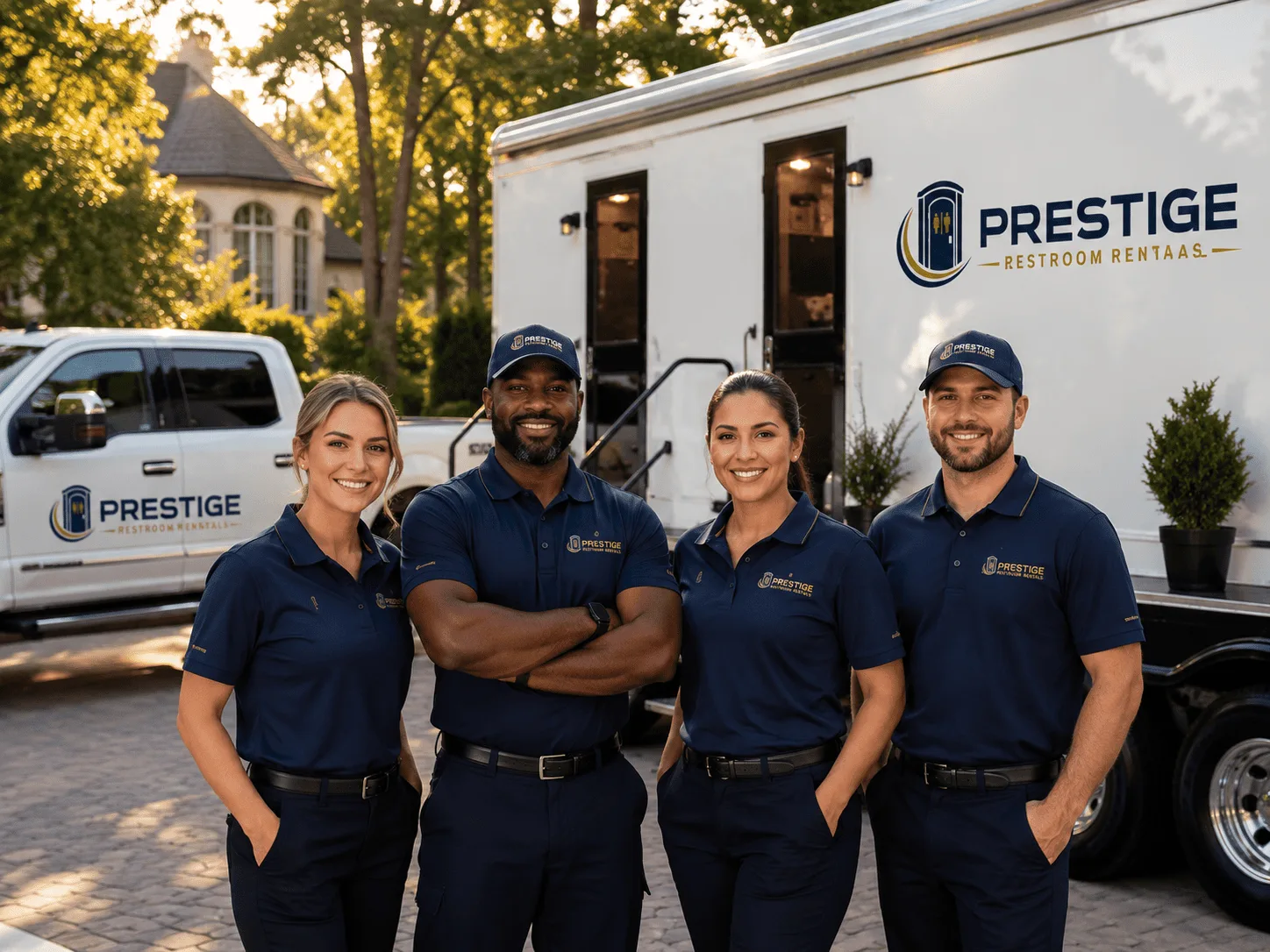 Trusted Luxury Portable Restrooms company in Van, TX